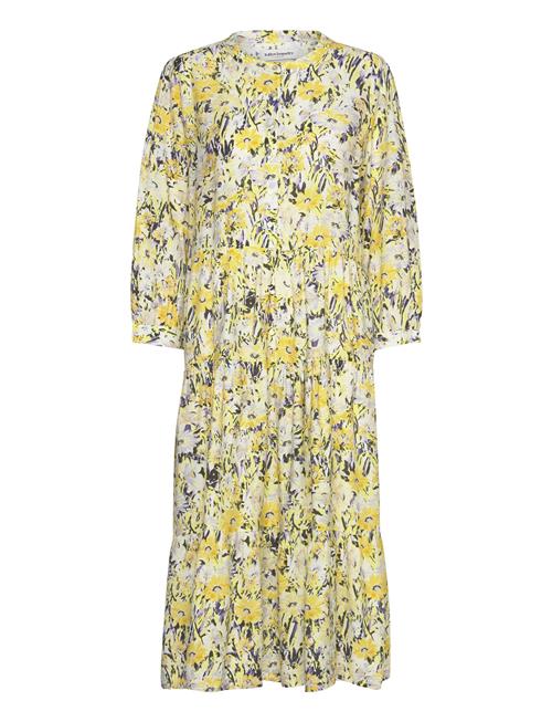 Oliviall Midi Dress 3/4 Lollys Laundry Yellow