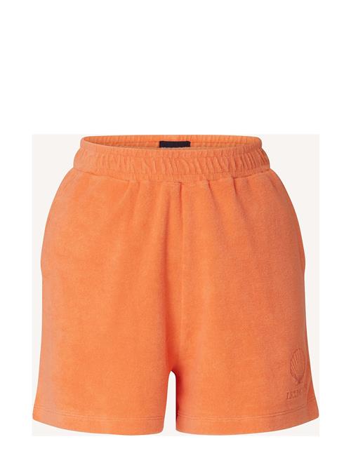 Se Lexington Clothing Andy Organic Cotton Terry Shorts Lexington Clothing Orange ved Booztlet