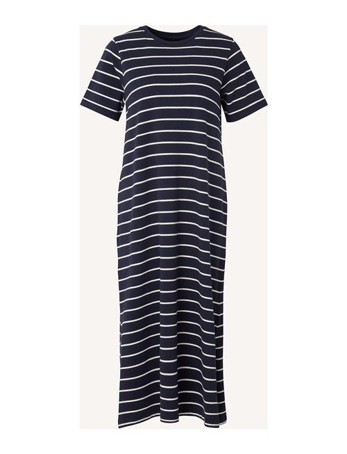 Becky Jersey Dress Lexington Clothing Blue