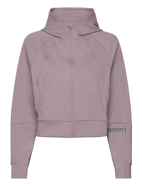 Superdry Sport Sport Tech Relaxed Ziphood Superdry Sport Purple