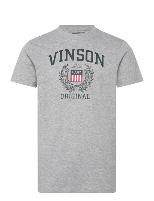 Se VINSON Kaiser Reg Sj Vin M Tee VINSON Grey ved Booztlet