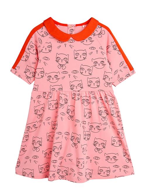 Mini Rodini Cathlethes Aop Ss Dress Mini Rodini Pink