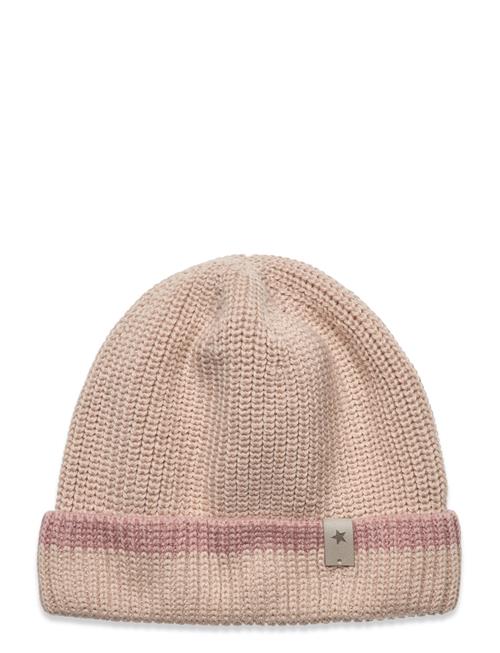 Se Huttelihut Beanie Knit Huttelihut Pink ved Booztlet