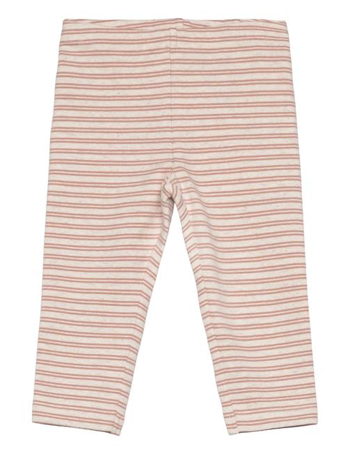 Se Huttelihut Leggings Striped Rib Huttelihut Pink ved Booztlet