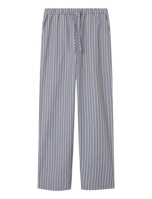 Se LMTD Nlfrilucca Poplin Pant LMTD Blue ved Booztlet