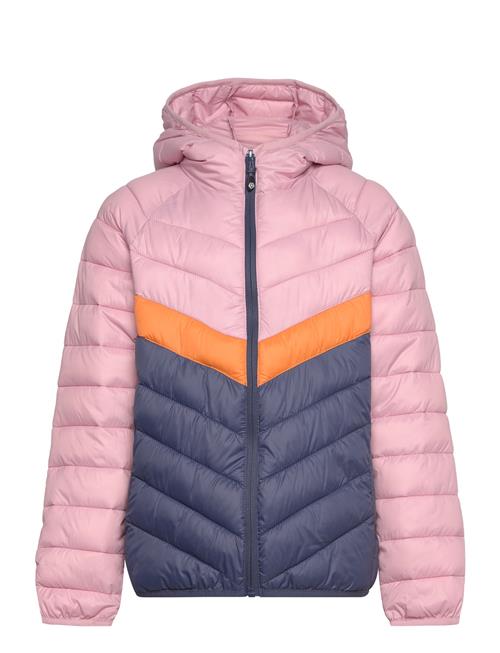 Color Kids Jacket W. Hood - Quilted Color Kids Pink