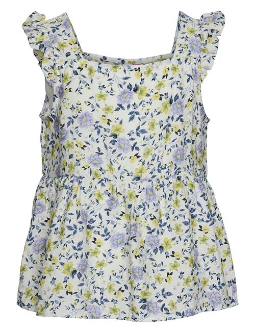 Se Vero Moda Girl Vmiris Lea Ss Top Wvn Girl Vero Moda Girl Patterned ved Booztlet