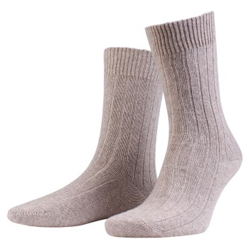 Se Amanda Christensen Strømper 3P Supreme Wool Sock Gråmelerad Str 39/42 ved Timarco