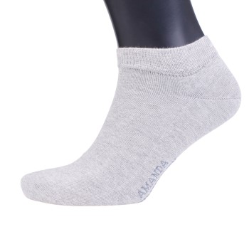 Se Amanda Christensen Strømper 3P True Sneaker Sock Grå Str 35/38 Herre ved Timarco