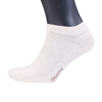 Amanda Christensen Strømper True Sneaker Sock Sand Str 43/46 Herre