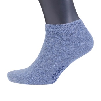 Amanda Christensen Strømper 3P True Sneaker Sock Denimblå Str 43/46 Herre