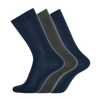 Dovre Strømper 3P Organic Wool Sock Flerfarvet Str 45/48 Herre