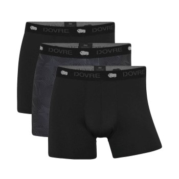 Dovre 3P Recycled Polyester Boxers Flerfarvet-2 polyester Small Herre