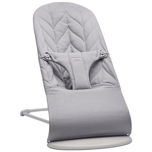 Se BabyBjörn Bliss Petal Quilt Bouncer Lysegrå | Grå | 0-3 ved Babyshop