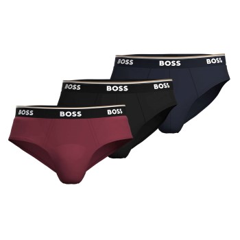 BOSS 3P Power Brief Marine/Rød bomuld X-Large Herre