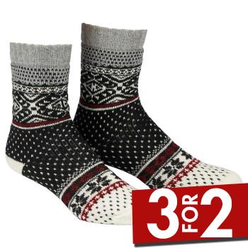 Damella Strømper Wool Socks Sort Str 39/42 Dame