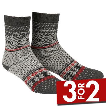 Damella Strømper Wool Socks Grå Str 39/42 Dame