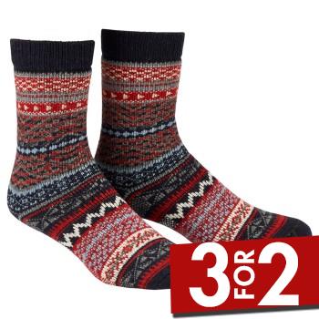 Damella Strømper Wool Socks Flerfarvet Str 39/42 Dame