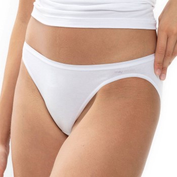 Mey Trusser Superfine Organic Mini Brief Hvid bomuld 42 Dame