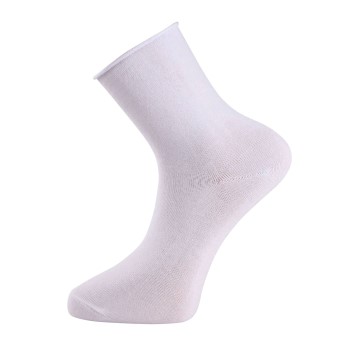 Trofé Trofe Cotton Solid Sock Strømper Hvid Strl 37/41 Dame