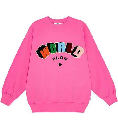 Molo Molo Sweatshirt - Monti - Shocking Pink