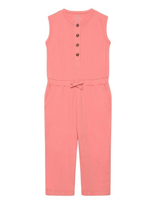 Copenhagen Colors Rib Jersey Jumpsuit Copenhagen Colors Coral