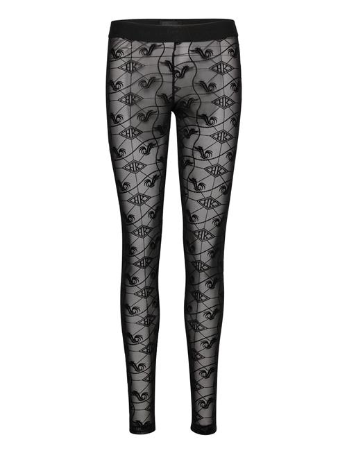 Se HAN Kjøbenhavn Monogram Leggings HAN Kjøbenhavn Black ved Booztlet