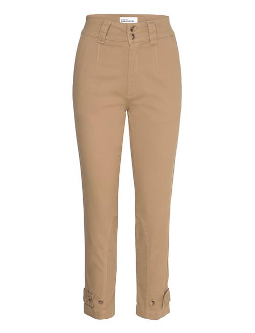 Karen By Simonsen Aloakb Pants Karen By Simonsen Beige