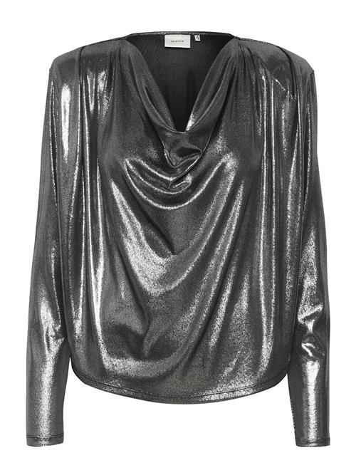 Gestuz Maddixgz Sl Blouse Gestuz Silver