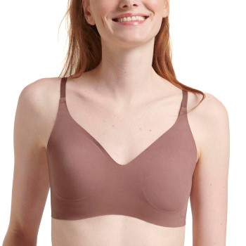 Sloggi Bh ZERO Microfibre 2.0 Bralette Brun Large Dame