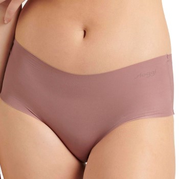 Sloggi Trusser ZERO Microfibre 2.0 Brief Shorts Brun Small Dame