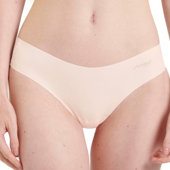 Sloggi Trusser 2P ZERO Modal 2.0 Hipstring Briefs Creme Large Dame