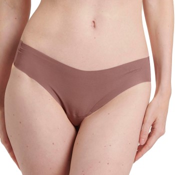 Se Sloggi Trusser 2P ZERO Modal 2.0 Hipstring Briefs Brun Small Dame ved Timarco