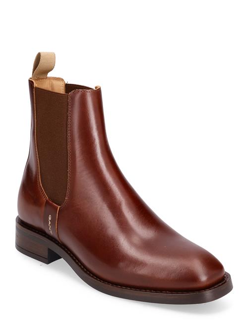 Se GANT Fayy Chelsea Boot GANT Brown ved Booztlet