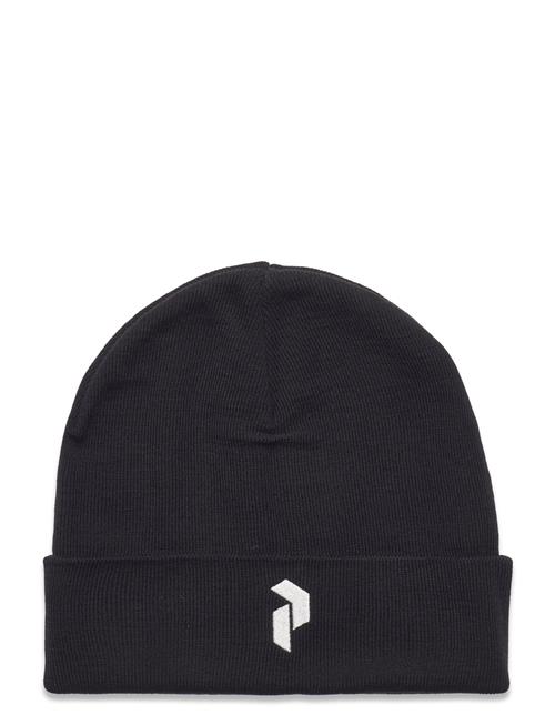 Se Peak Performance Logo Hat Peak Performance Black ved Booztlet