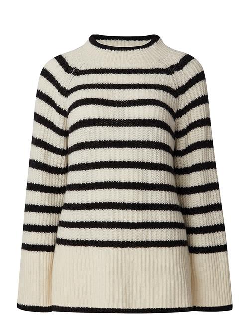 Lexington Clothing Elisabeth Recycled Wool Mock Neck Sweater Lexington Clothing White