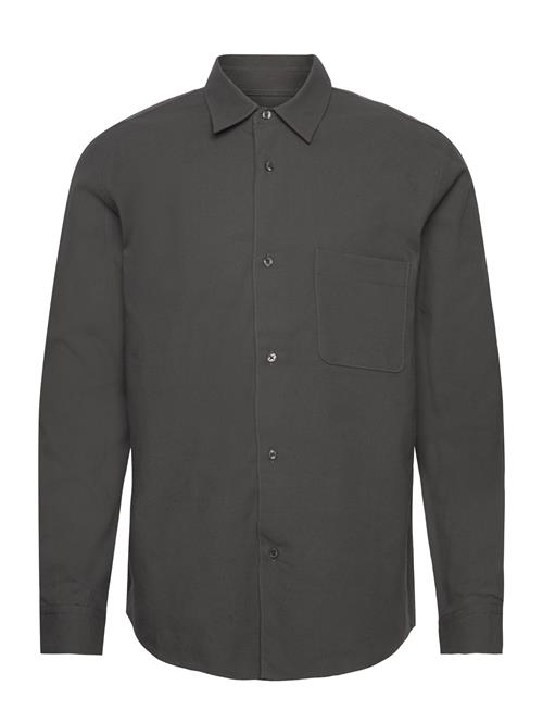 Mads Nørgaard Cotton Flannel Malte Shirt Mads Nørgaard Grey