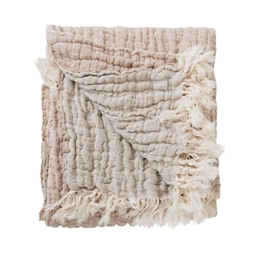 garbo&friends Tawny Blanket Mellow 110 x 110 | Lyserød | 0