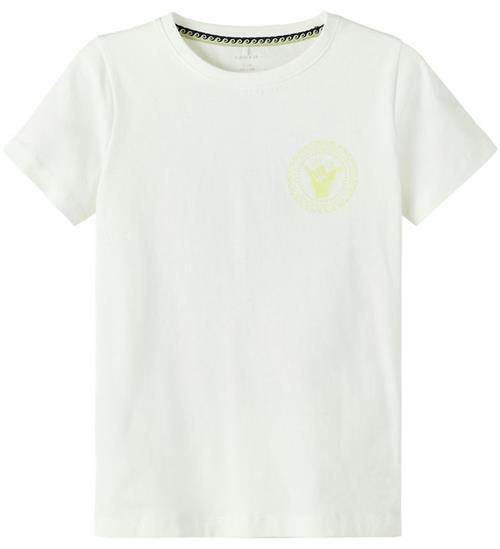 Se Name It Name It T-shirt - NkmPfasile - Bright White ved KidsWorld