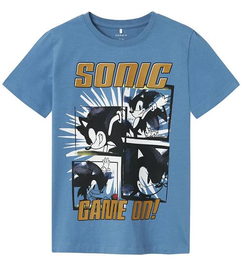 Name It Name It T-shirt - NkmJunior Sonic - Coronet Blue