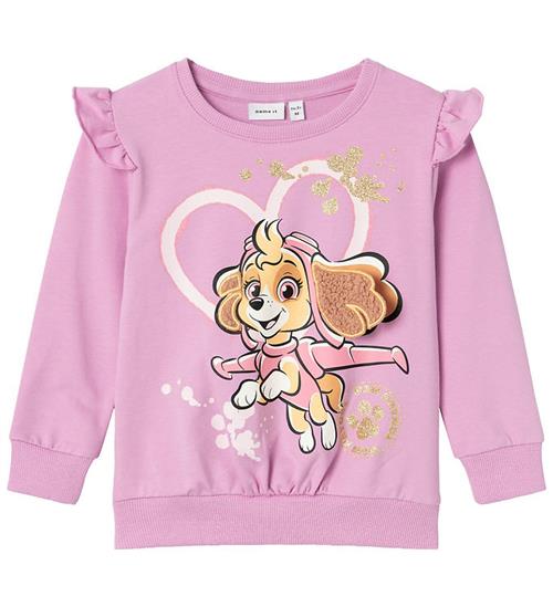 Name It Name It Sweatshirt - NmfJyla Paw Patrol - Pastel Lavender