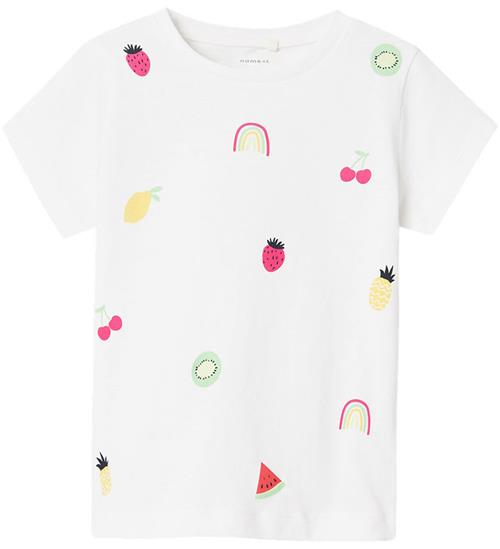 Se Name It Name It T-shirt - NmfPdiana - Bright White ved KidsWorld