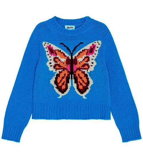 Se Molo Bluse - Strik - Uld/Akryl - Gulda - Butterfly Knit ved KidsWorld