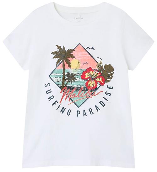 Se Name It Name It T-shirt - NkfPsurfi - Bright White ved KidsWorld