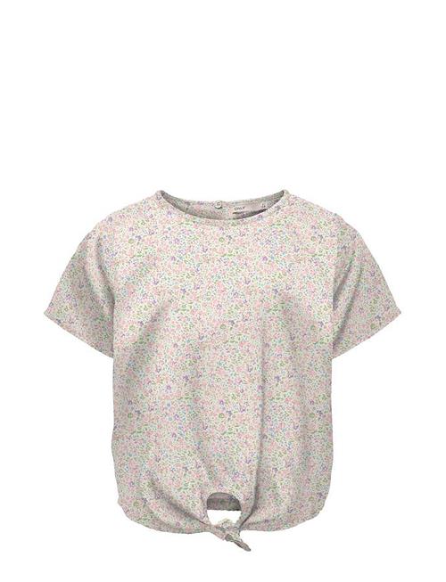 Kids Only Koglino S/S Knot Top Ptm Kids Only Patterned