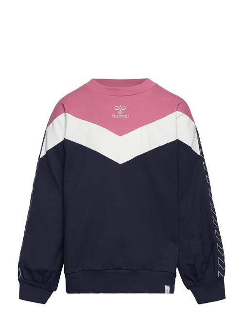 Se Hummel Hmlalvilda Sweatshirt Hummel Blue ved Booztlet