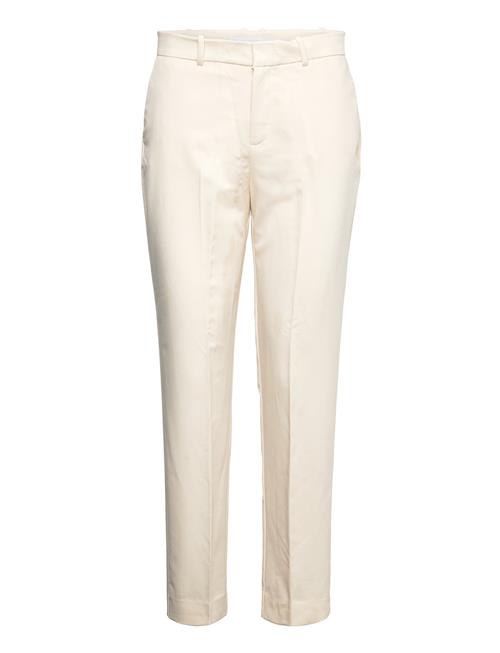 Se Mango Straight Suit Trousers Mango Beige ved Booztlet