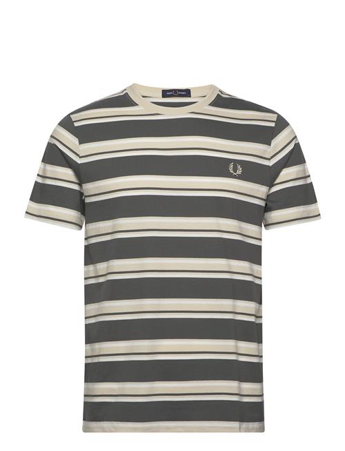 Fred Perry Stripe T-Shirt Fred Perry Khaki