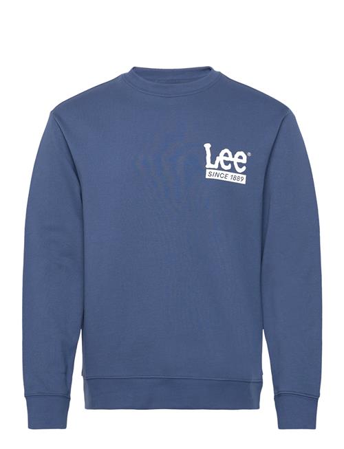 Se Lee Jeans Crew Sws Lee Jeans Blue ved Booztlet