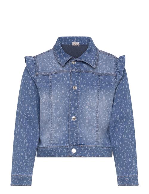 Minymo Jacket Aop Denim Minymo Blue